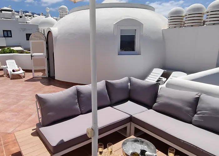 Familiar Con Gran Terraza Y Vistas Al Mar Apartamento Playa Paraíso