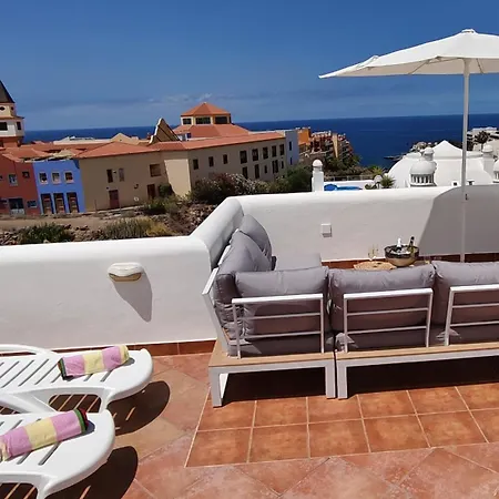 76a Familiar Con Super Terraza Y Vistas Al Mar Playa Paraiso (Tenerife)