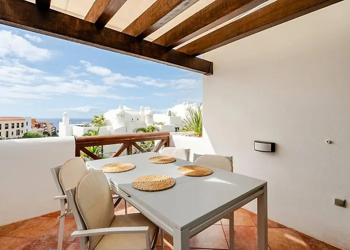 Familiar Con Gran Terraza Y Vistas Al Mar Playa Paraiso (Tenerife)