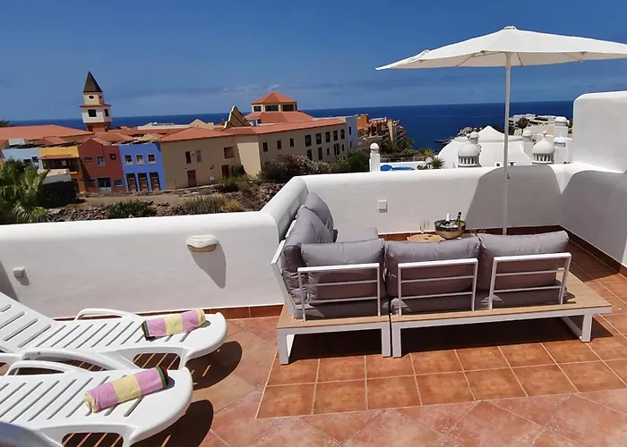 Familiar Con Gran Terraza Y Vistas Al Mar Playa Paraiso (Tenerife)